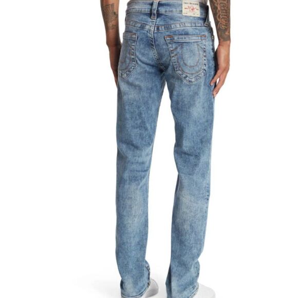 True Religion Geno Relaxed Slim Big T No Flap Jeans NWT - Picture 2 of 15